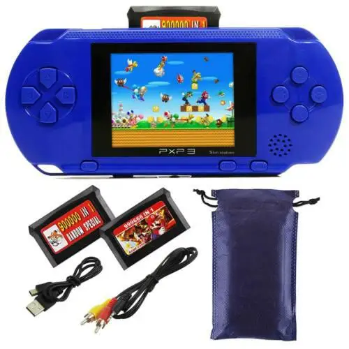 Портативная портативная игровая консоль Kuulee PXP3 со встроенной видеоигрой игра в