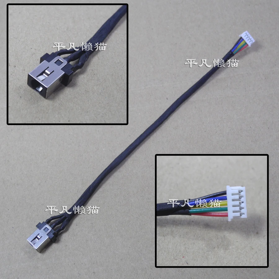 

DC Power Jack with cable For Lenovo IdeaPad Flex 4-1480 Flex 4-1570 Flex 4-1580 Flex 4-1130 laptop DC-IN Flex Cable 1109-01568