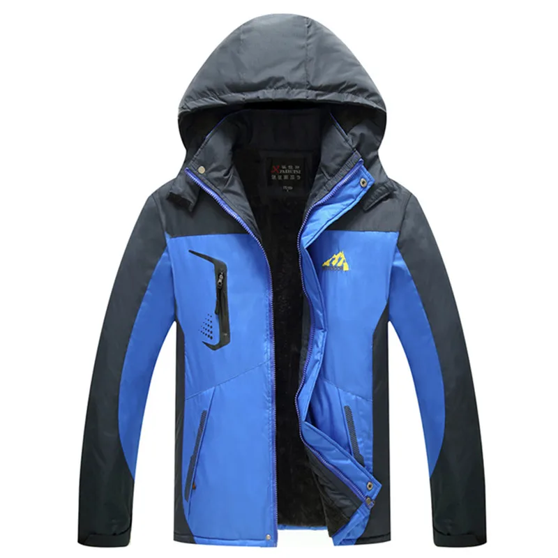 Новинка Осень зима 2019 модная мужская повседневная Толстая теплая куртка/мужская