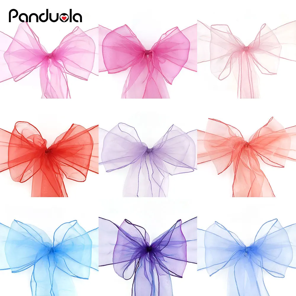 2 шт. органза для украшения стула | Дом и сад