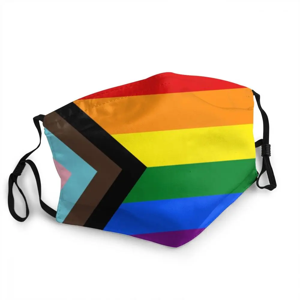 

LGBT Gay Pride Flag Reusable Adult Face Mask Anti Dust Haze Protection Cover Respirator Mouth Muffle
