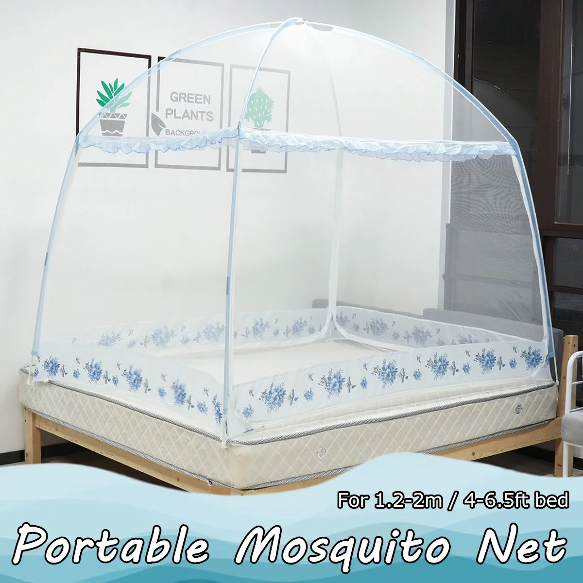 Москитная сетка двойная кровать трехдверная юрта для детской кровати складная