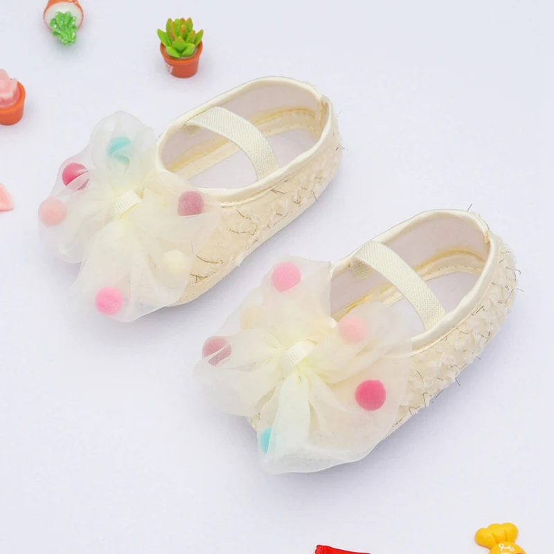 

Autumn Baby Girl Sweet Princess Shoes Bowknot Leisure Crib Shoes Newborn Soft Sole Toddler Shoes
