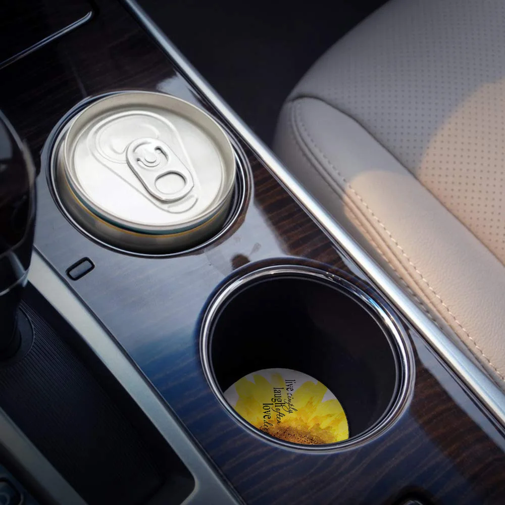 Живой простой смех частая любовь Подсолнухи аксессуары для напитков