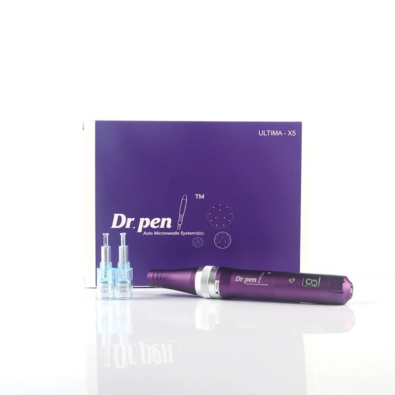 Высококачественная беспроводная ручка Dr. Pen Ultima X5 с цифровым дисплеем