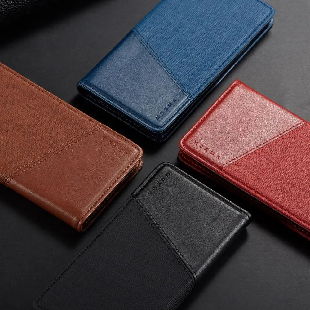 

RFID Blocking For Xiaomi Redmi K20 Note 7 8 Pro 9T Mi 8 A2 Lite Wallet Leather Flip Case Cover Kickstand Magnetic Card Slot case