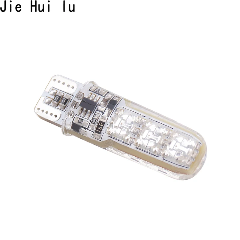 2 шт. RGB T10 W5W 6 светодиодный 194 168 5050 SMD автомобильный купольный светильник для
