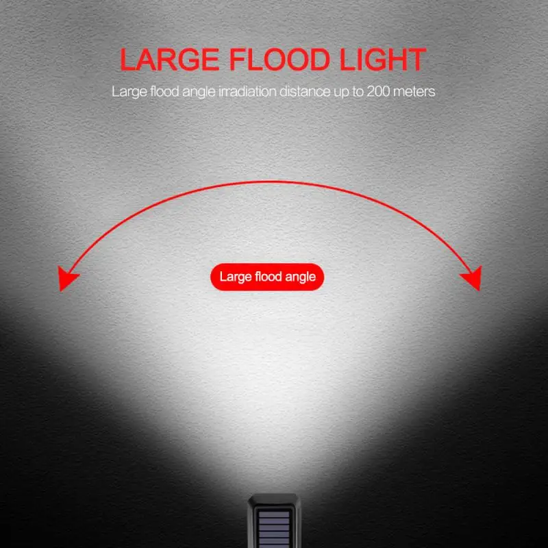 HOT!!! New Solar USB Rechargeable Double Charging Cycling Light Waterproof Bike Front + Horn Outdoor Bicycle Headlight | Спорт и