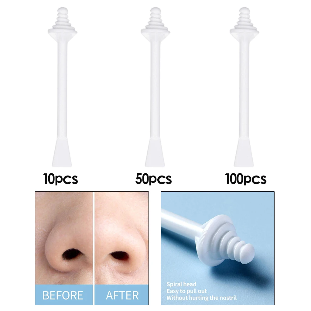 

Палочки для носа, пластиковые аппликаторы для ноздрей, для удаления волос в носу