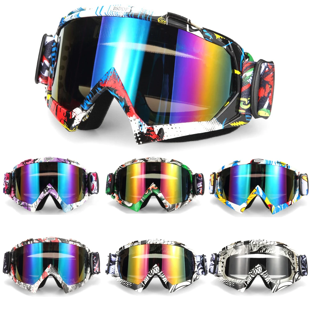 Противопылевые мотоциклетные очки велосипедные внедорожные шлемы лыжные