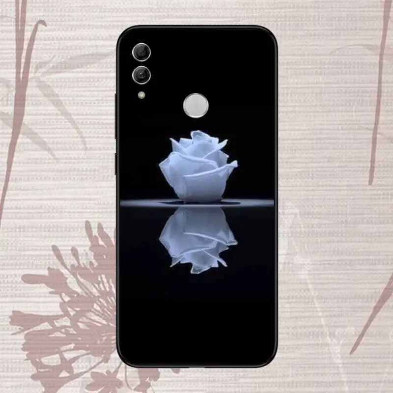 

White Rose Phone Case For Huawei Honor 7C 7A 8X 8A 9 10 10i Lite 20 NOVA 3i 3e