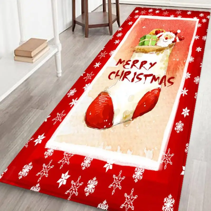 

Sale Christmas Mat Outdoor Carpet Doormat Santa Ornament For Home Xmas Christmas Decoration Supplies