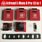 Gsmjustoncct новейший корпус MOORC, BGA 13 в 1, с поддержкой 100 136 X E MATE PRO BOX, EMMC, BGA