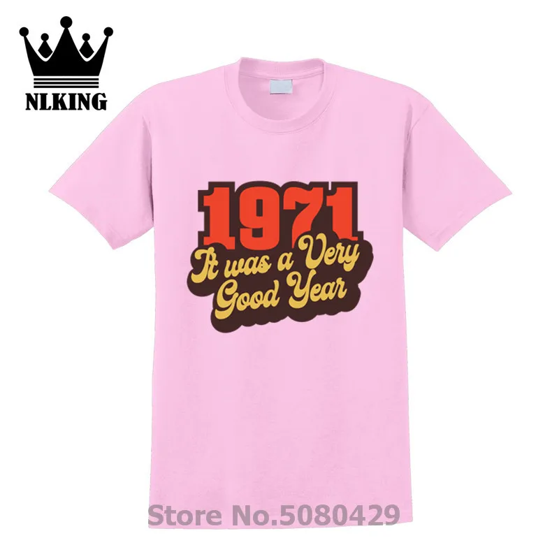 День благодарения 1971 это был очень хороший год письмо короткая футболка Мужчины