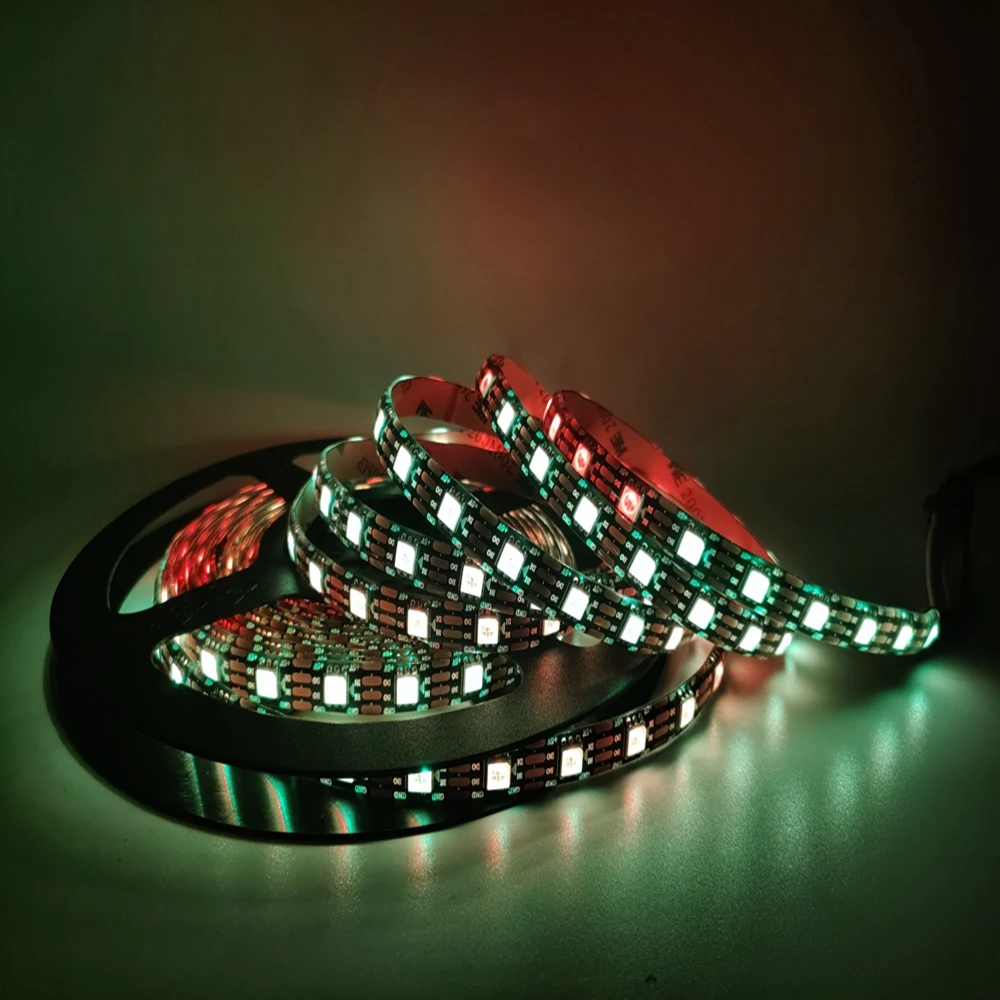 DC5V WS2813(WS2812B ) Светодиодная лента Smart RGB индивидуально адресный свет 30/60/144