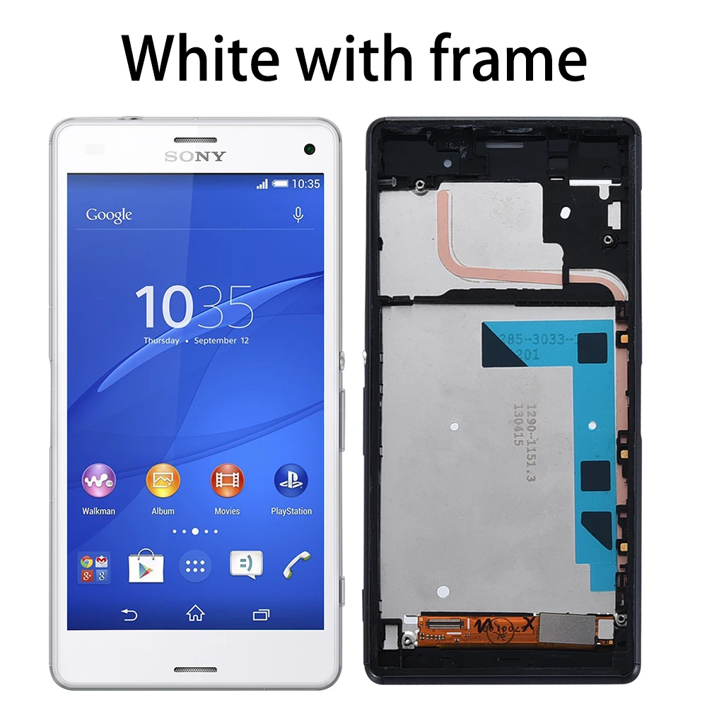 Гарантия 5,2 ''для Sony Xperia Z3 ЖК-дисплей сенсорный экран D6603 Замена для Sony Xperia Z3 lcd Dual D6633