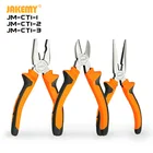 JAKEMY точные безопасные плоскогубцы DIY ручной инструмент для ремонта с удобной ручкой для проводов гаджеты для резки компонентов