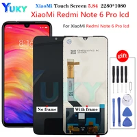 drkitano display for xiaomi redmi note 6 pro lcd display redmi 6a touch screen for xiaomi redmi 6 pro display note6 pro replace