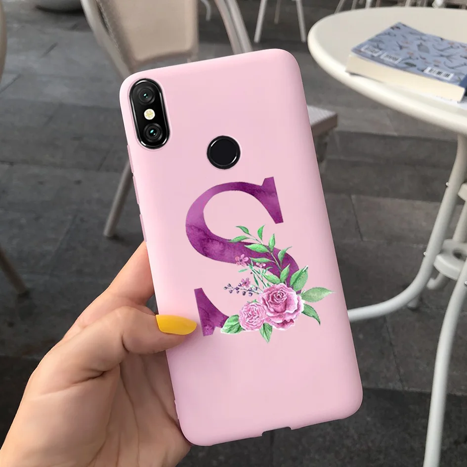 Чехол для Xiaomi Redmi Note 6 Pro роскошный персонализированный мягкий чехол телефона с