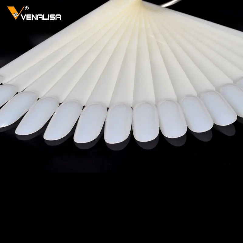 Цветной дисплей для ногтей накладные ногти Натуральный Гель-лак тренировочный