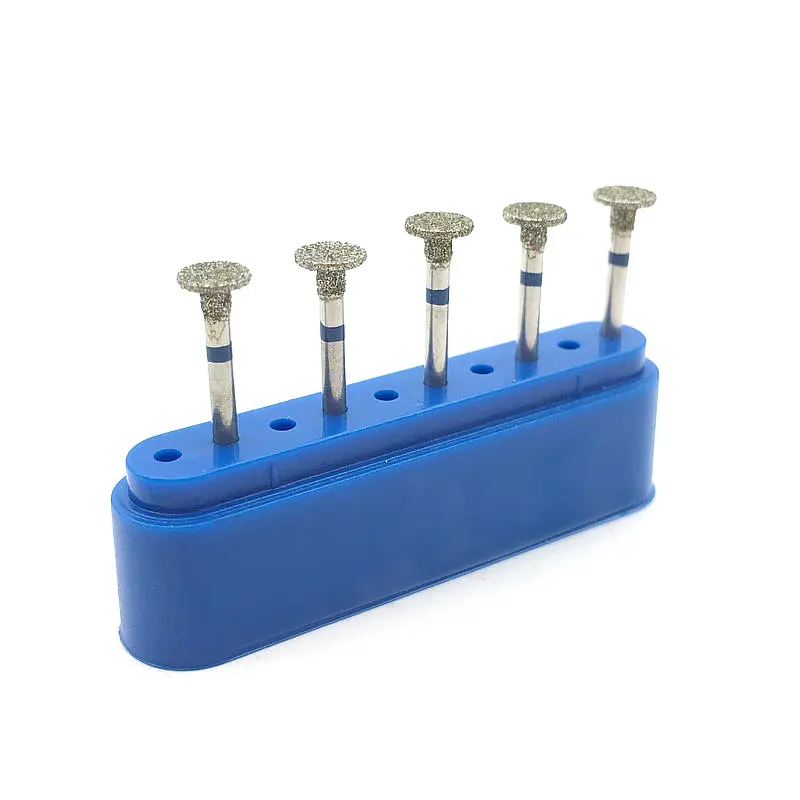 5 шт. стоматологических алмазных боров (дрель средней полировки сглаживания для