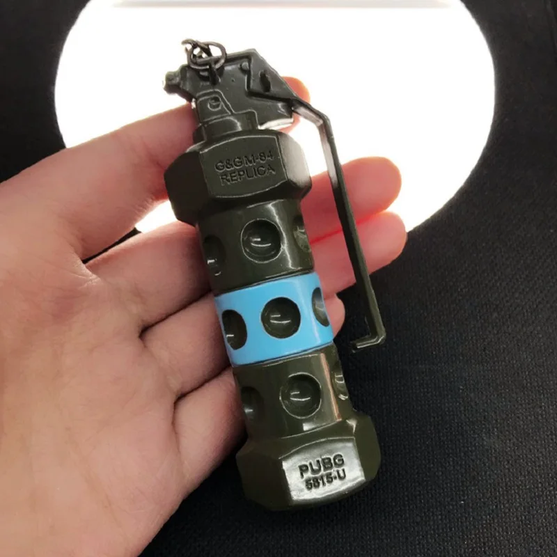 Цепочка для ключей с импульсной гранатой в стиле королевы металлическая модель