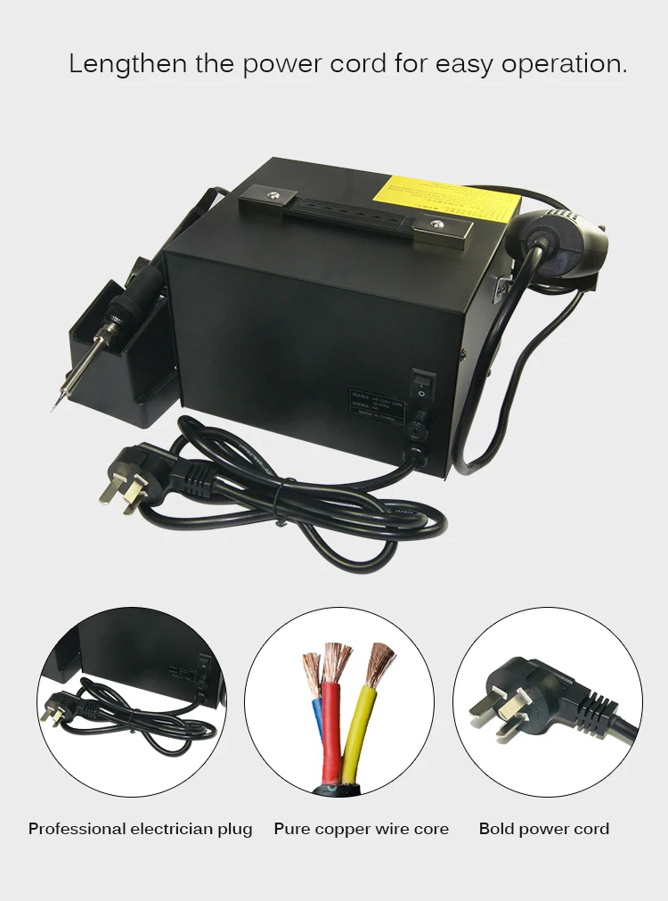 SAIKE 852D++ паяльная станция 2в1 модернизированная Фрон SAIKE 852D+& горячая воздушная пушка паяльная станция 220 в 110 В saike 852D