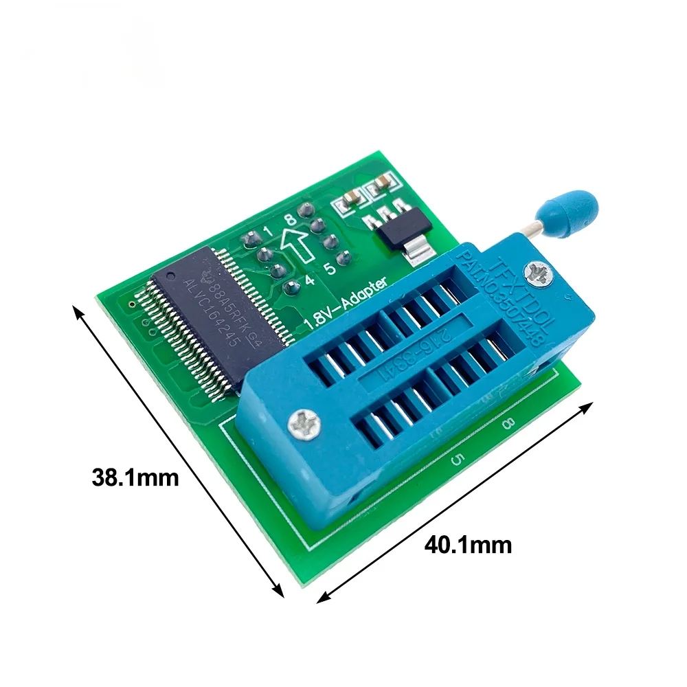 1.8V SPI Flash SOP8 DIP8 W25 MX25 Adapter For Motherboard Use On Programmers TL866CS TL866A EZP2010 EZP2013 EZP2019 CH341A | Электронные