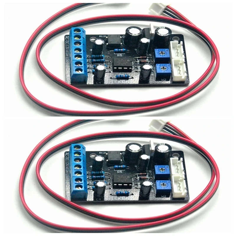 

2pcs TA7318P VU Header Meter Power Supply Board Pre-Amp PCB Driver Board Circuit