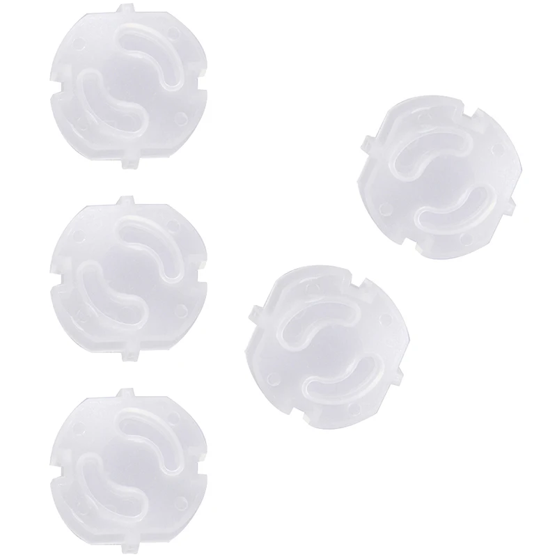 

5pcs EU Child Safety Electrical Outlet Cover for Power Socket Guard Protection