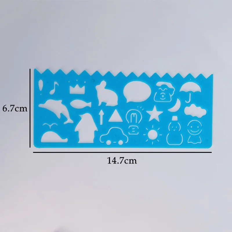 Милые художественные графические символы шаблон для рисования канцелярские