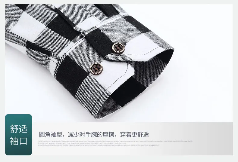 AOLIWEN2019New мужская клетчатая Модная рубашка с длинным рукавом удобная и стильная посадка несколько цветов летняя рубашка клетчатая отшлифованная рубашка