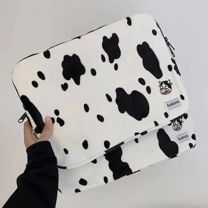 

Корейская Сумка для планшета iPad Air 4 10,9 9,7 10,2 10,5 дюйма, милый чехол с коровьим узором, чехол для iPad 11 12,9 13 дюймов, Ins чехол для iPad Mini 6