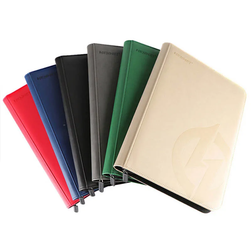 Карманный держатель для карт вместимостью 360 карманы альбомы с застежкой-молнией