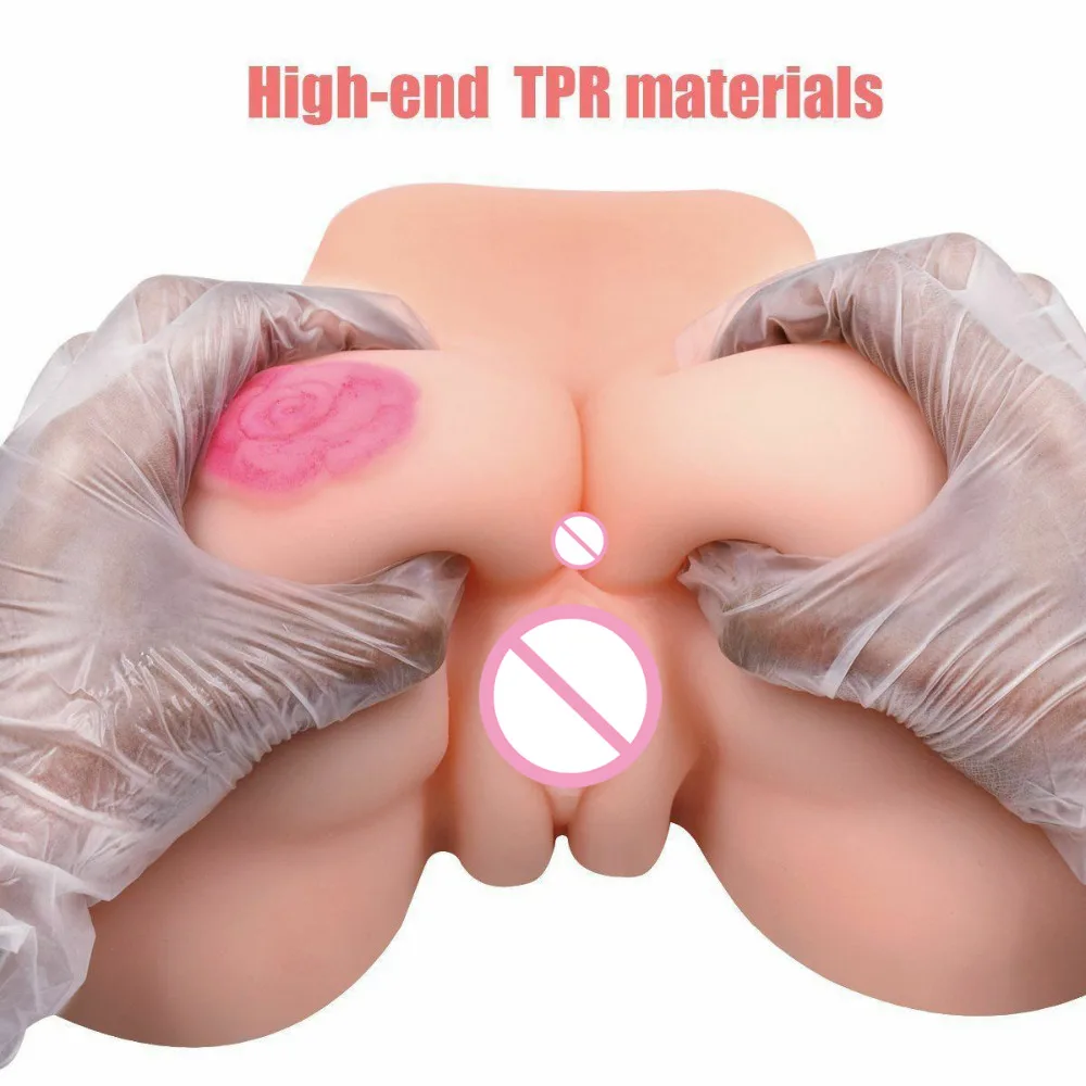 Реалистичный Мужской мастурбатор 4D секс большая задница карманная киска кукла с