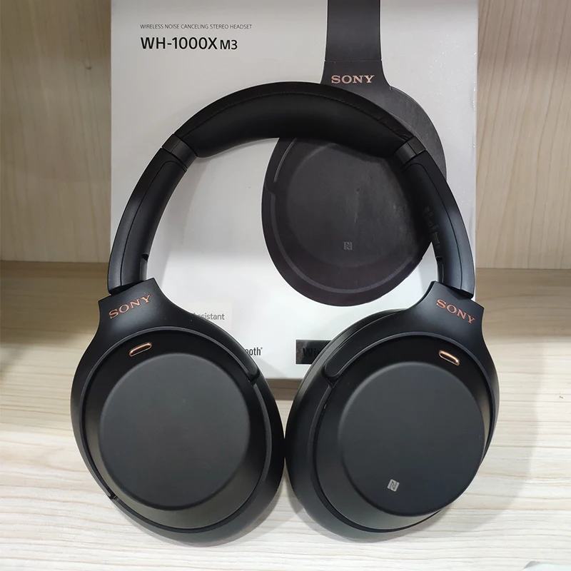 Наушники с шумоподавлением Sony Wh 1000xm2/1000xm 3/1000xm4 Bluetooth наушники микрофоном|Наушники