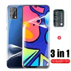 Гидрогелевая пленка 3 в 1 для Samsung Galaxy M31s, защитная пленка для объектива задней камеры Samsung M31, M21s, M21 M, 31s, 21