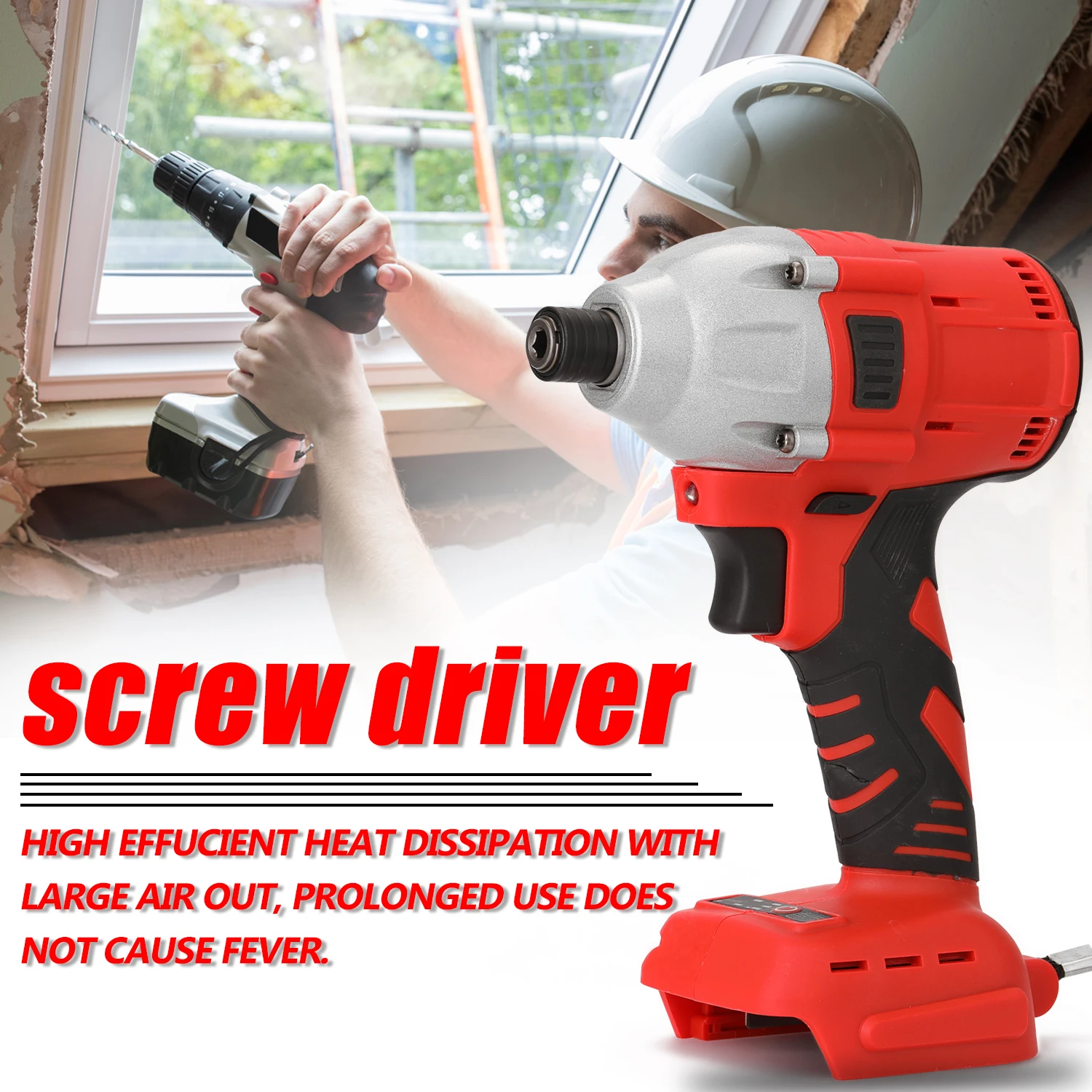 

Professional Cordless Screwdriver Portable Electric Screwdriver Brushless Rechargeable Electrical tool lithium-Ion Screwdriver