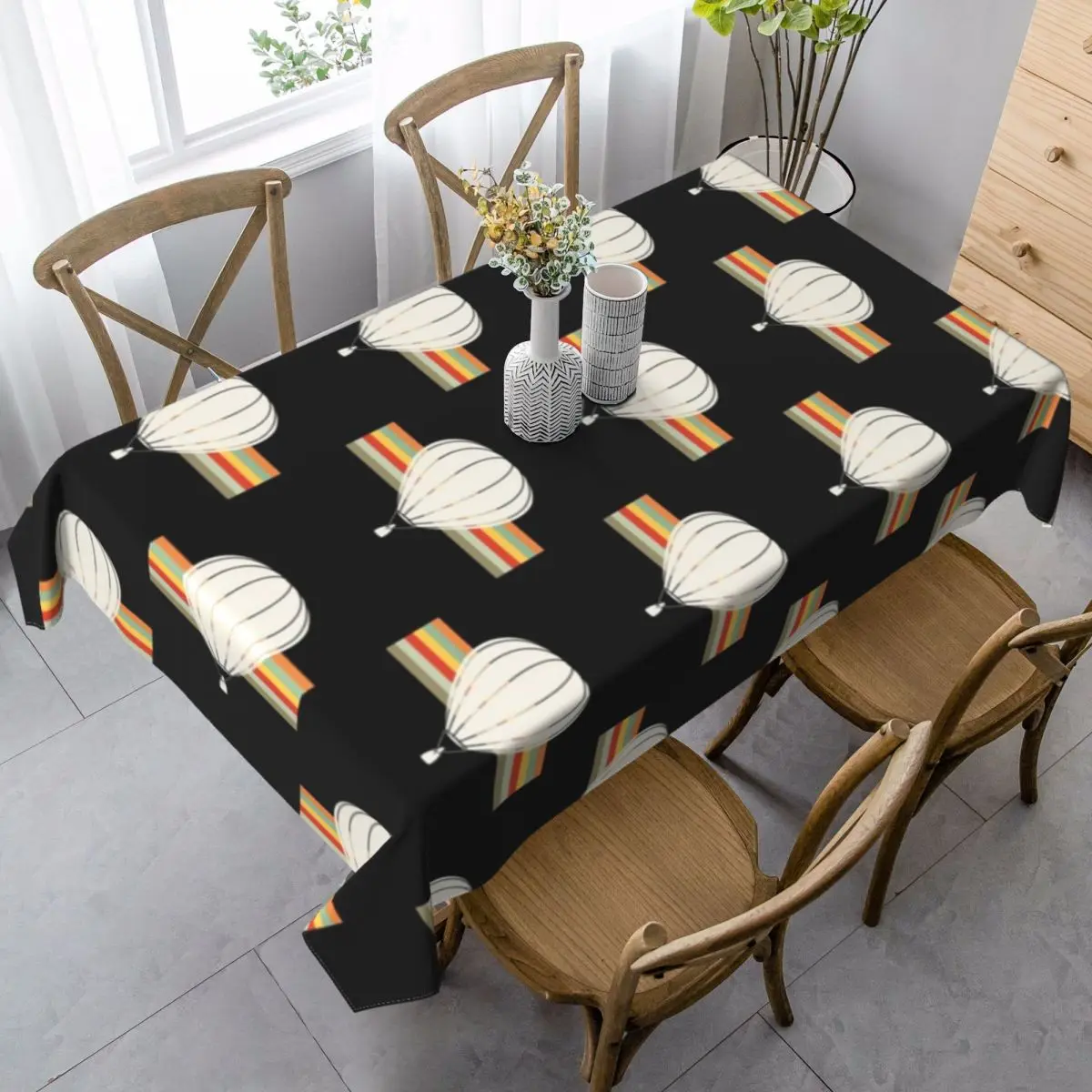 

Balloon Tablecloth Protector Banquet Table Cover Modern Custom Polyester Wholesale Table Cloth