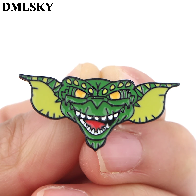 

20pcs/lot DMLSKY Animal Brooch Cartoon Enamel Pins For Women Men Backpack Pins Personality Metal brooch Kids Pin Jewelry M4076