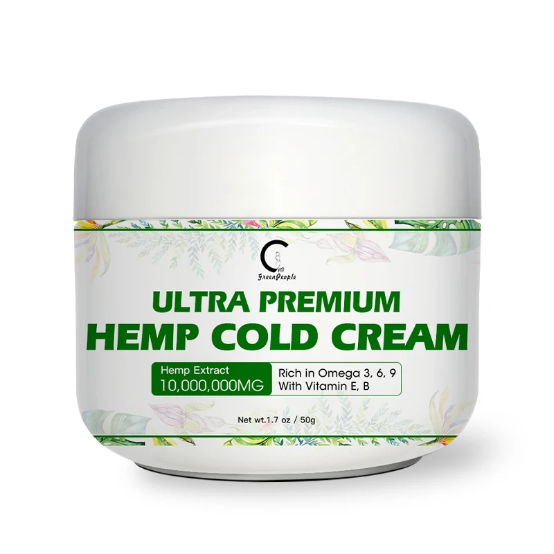 

GPGP Greenpeople Natural Hemp Cold Cream Neck Pain Relieve Balm Muscle Arthrit Pain Relief Ointment Body Pain Relief Hemp Cream