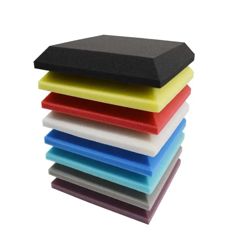 

[24/Pack] Acoustic Foam Soundproofing Panels Square Plate Studio Sound Isolation Treatment Sound Absorption Tiles 10x10x2"inch