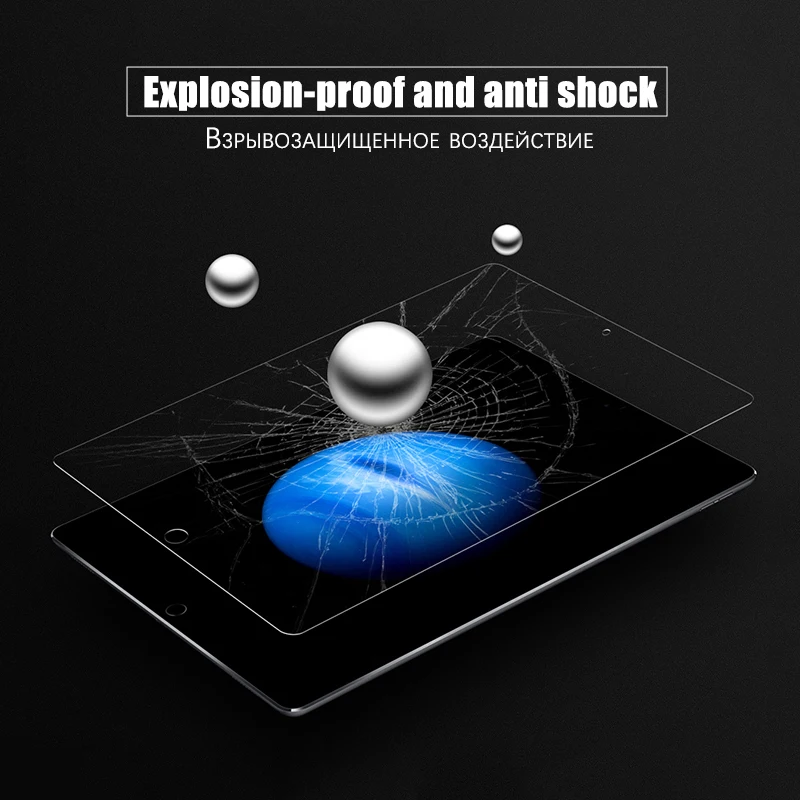 2.5D Защитное стекло для Ipad Mini 2 защита стекла Apple 3 4 5 Pro 2017 2018 7 9 10 дюймов экран
