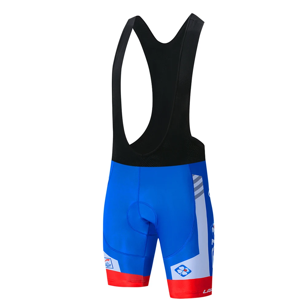 FDJ Велоспорт Нижняя 9D гель велосипед шорты наборы Pro TEAM мужские Ropa Ciclismo Culotte biycling bib шорты ремни coolmax - Цвет: shorts