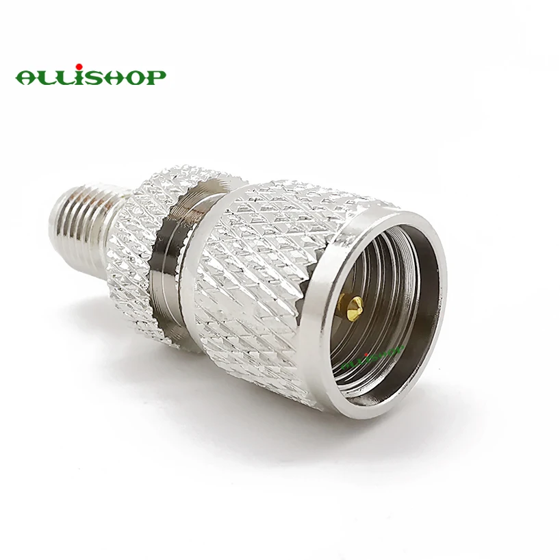 Мини штекер UHF на внутренний разъем SMA RF коаксиальный адаптер для любительского