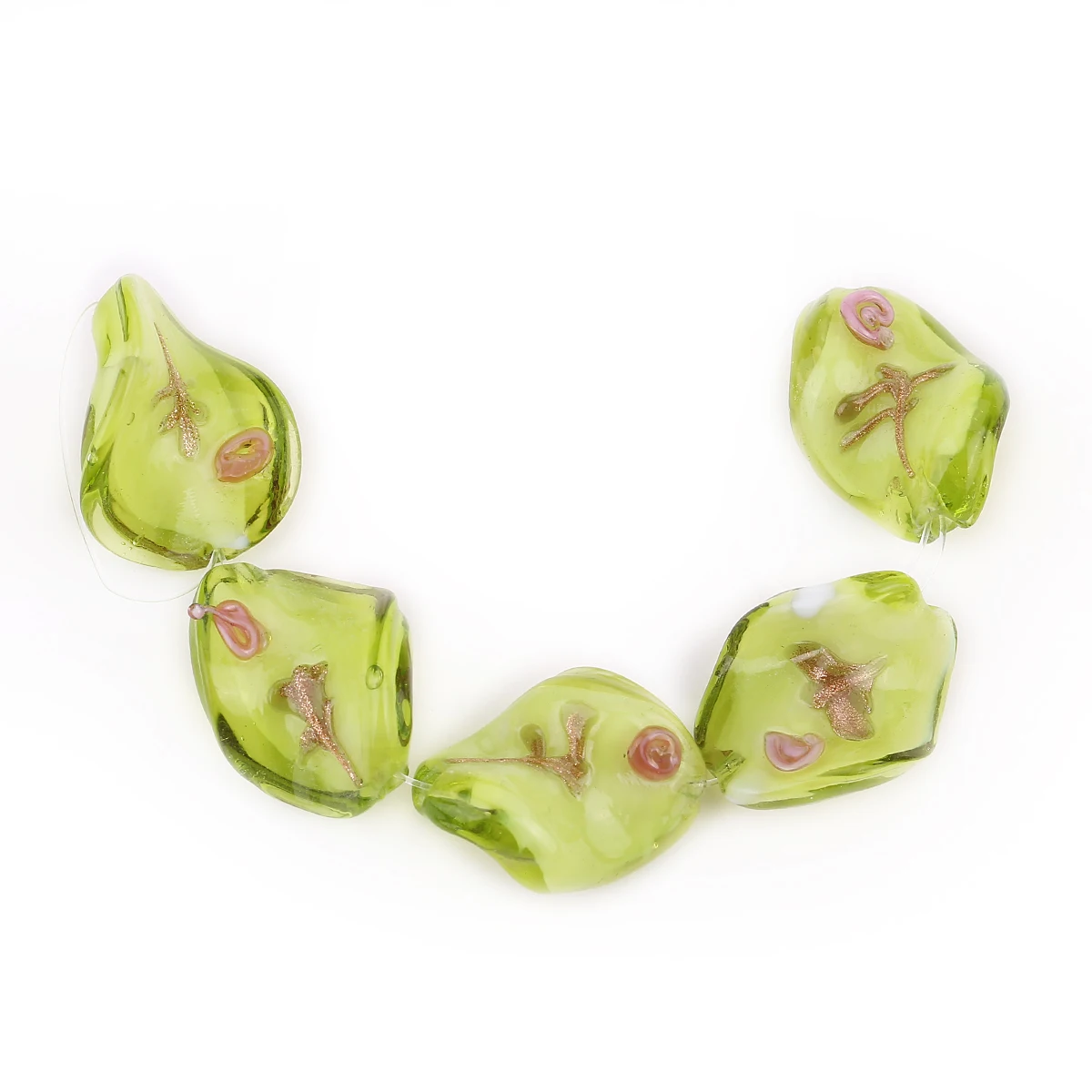 

DIY Jewelry Making Loose Beads Mixed 20mm Lampwrok Wholesale Findings Glass Twist Helix Spacer Crystal Charms 30pcs Necklace