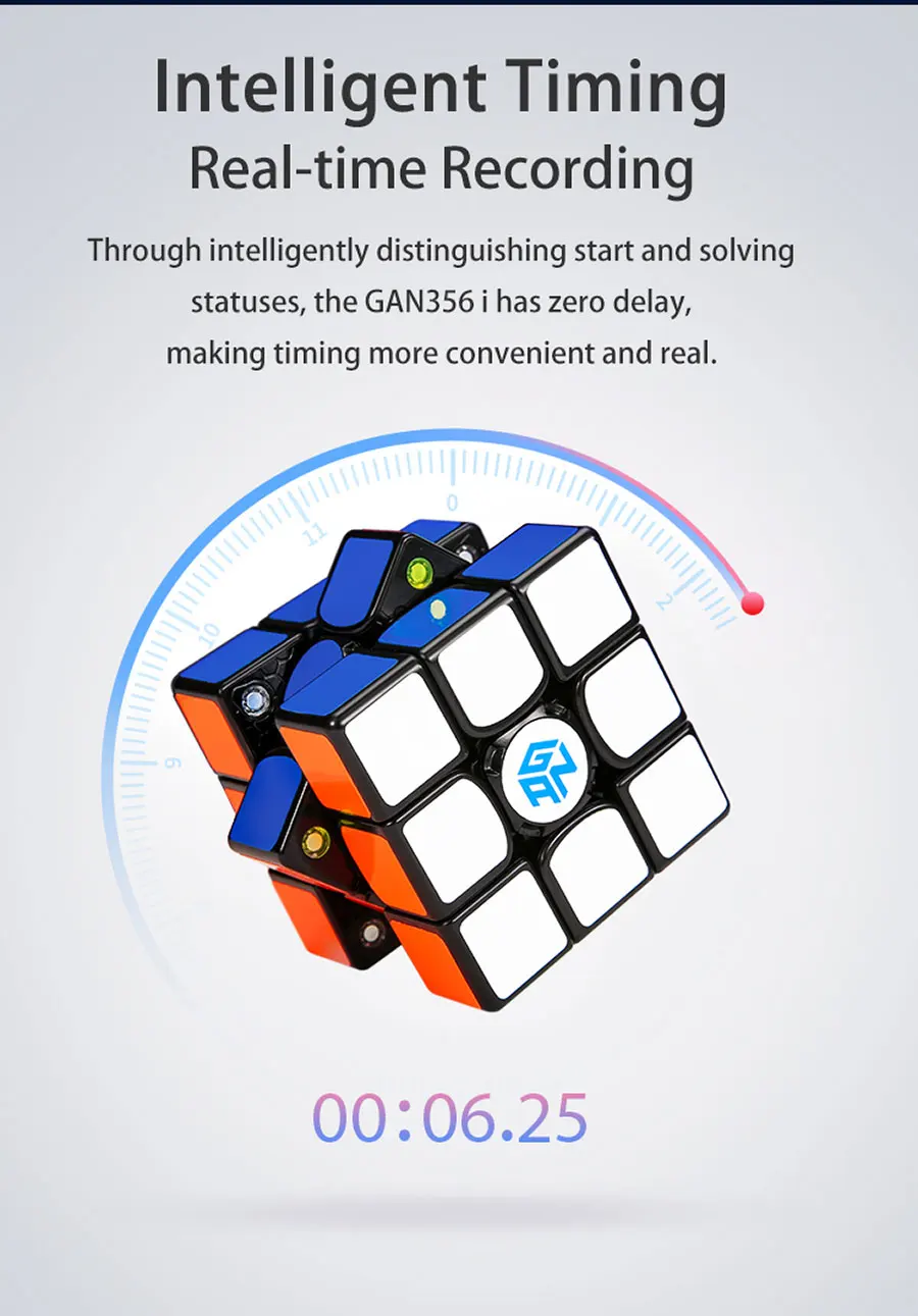 Волшебный куб-головоломка GAN 356i GAN cube 356I gan356i 3x3x3 3x3 smart Bluetooth App станция Профессиональный скоростной куб инструктор