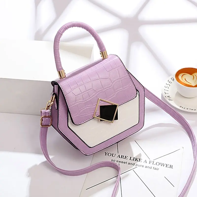 

DL172-25 New Korean Fashion Stone Pattern Shoulder Diagonal Handbag