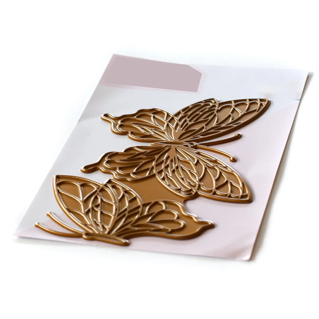 

Butterfly animal Cutting Dies & Stamps & Stencil Scrapbook Dariy Decoration Stencil Embossing Template DIY Greeting Card Handmad