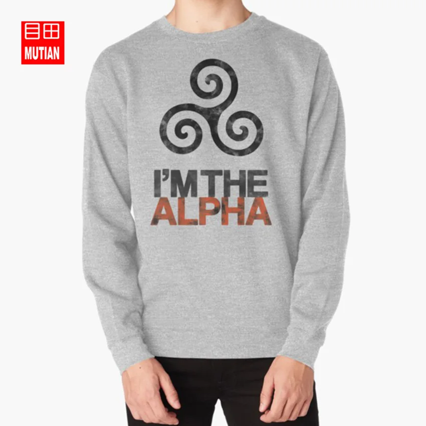 Толстовки с капюшоном Я Альфа | Мужская одежда